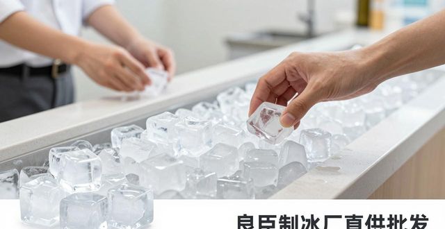 温江区食用冰销售 良臣制冰厂直供批发